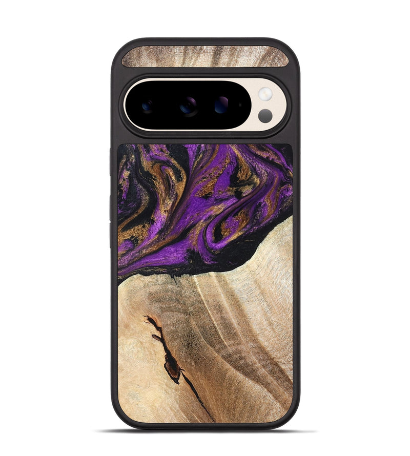 Pixel 10 Wood Phone Case - Onie (Purple, 819897)