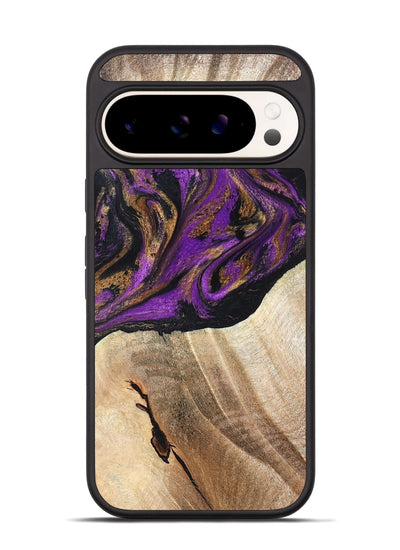 Pixel 9 Pro Wood Phone Case - Onie (Purple, 819897)