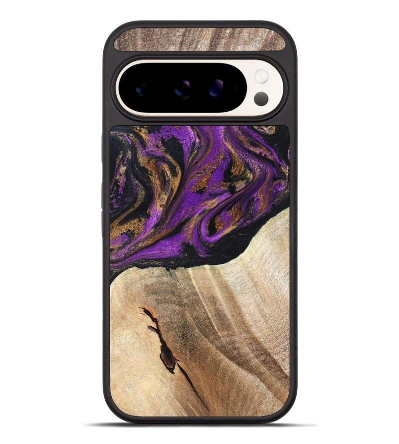 Pixel 9 Pro XL Wood Phone Case - Onie (Purple, 819897)
