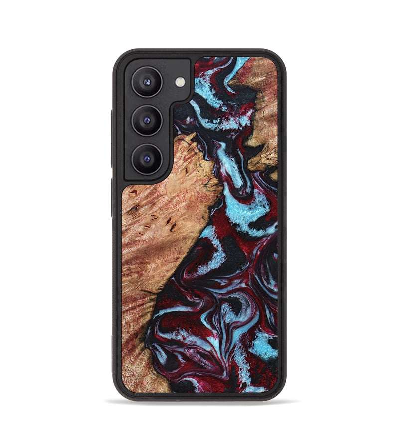 Galaxy S23 Wood Phone Case - Marco (Red, 819898)