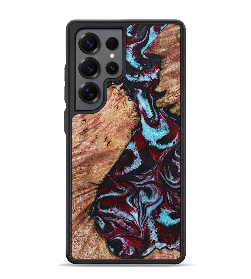 Galaxy S25 Ultra Wood Phone Case - Marco (Red, 819898)