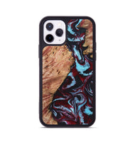 iPhone 11 Pro Wood Phone Case - Marco (Red, 819898)