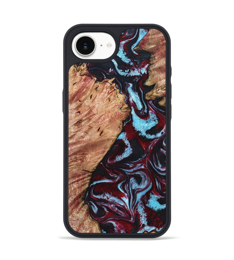 iPhone 16e Wood Phone Case - Marco (Red, 819898)