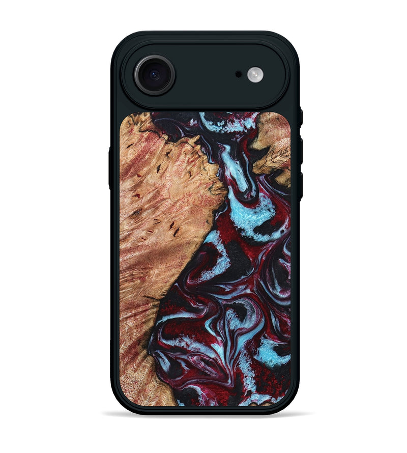 iPhone 17 Air Wood Phone Case - Marco (Red, 819898)