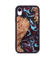 iPhone Xr Wood Phone Case - Marco (Red, 819898)