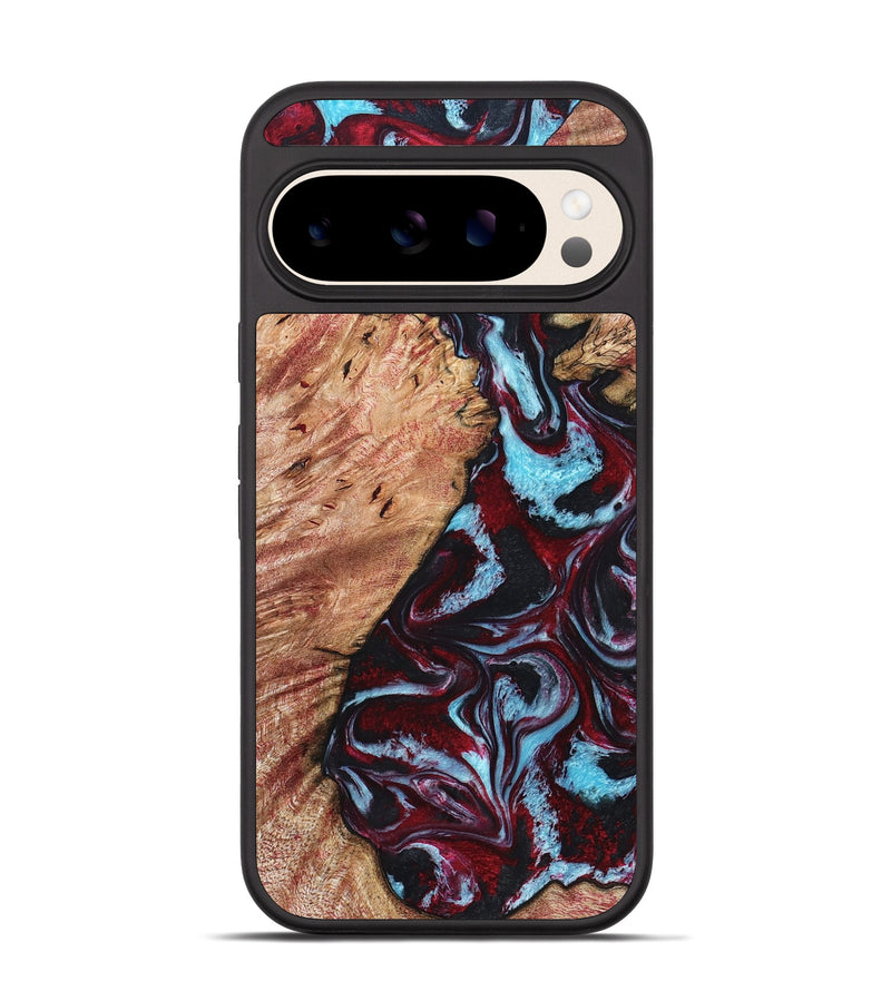 Pixel 10 Wood Phone Case - Marco (Red, 819898)