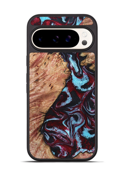 Pixel 9 Pro Wood Phone Case - Marco (Red, 819898)