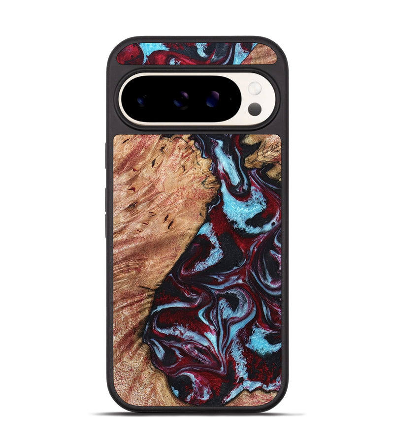 Pixel 9 Pro Wood Phone Case - Marco (Red, 819898)