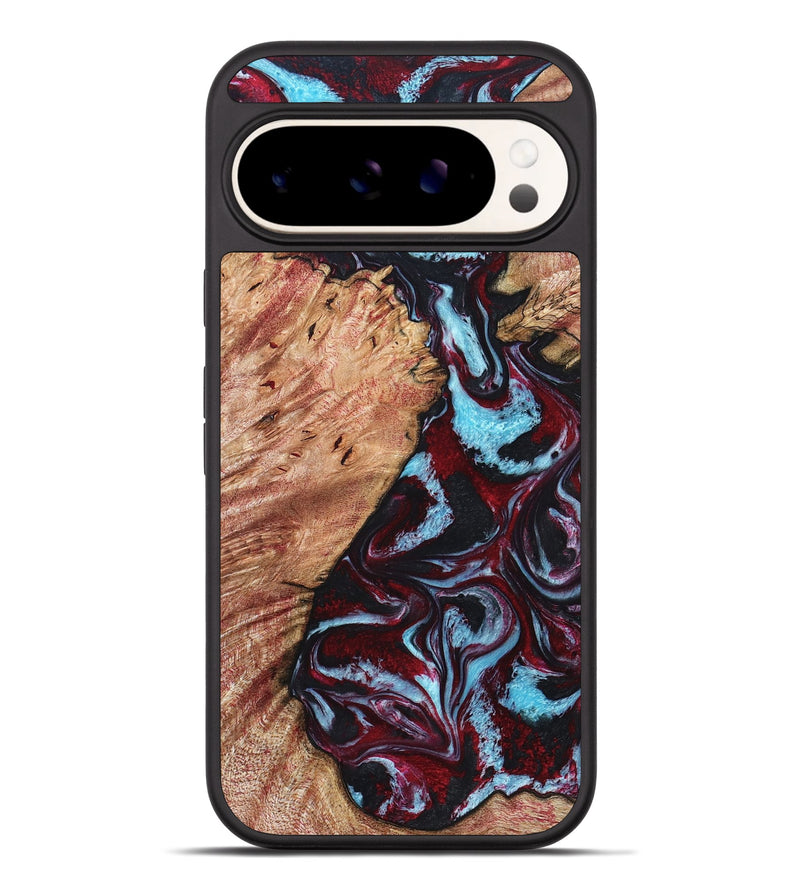 Pixel 9 Pro XL Wood Phone Case - Marco (Red, 819898)