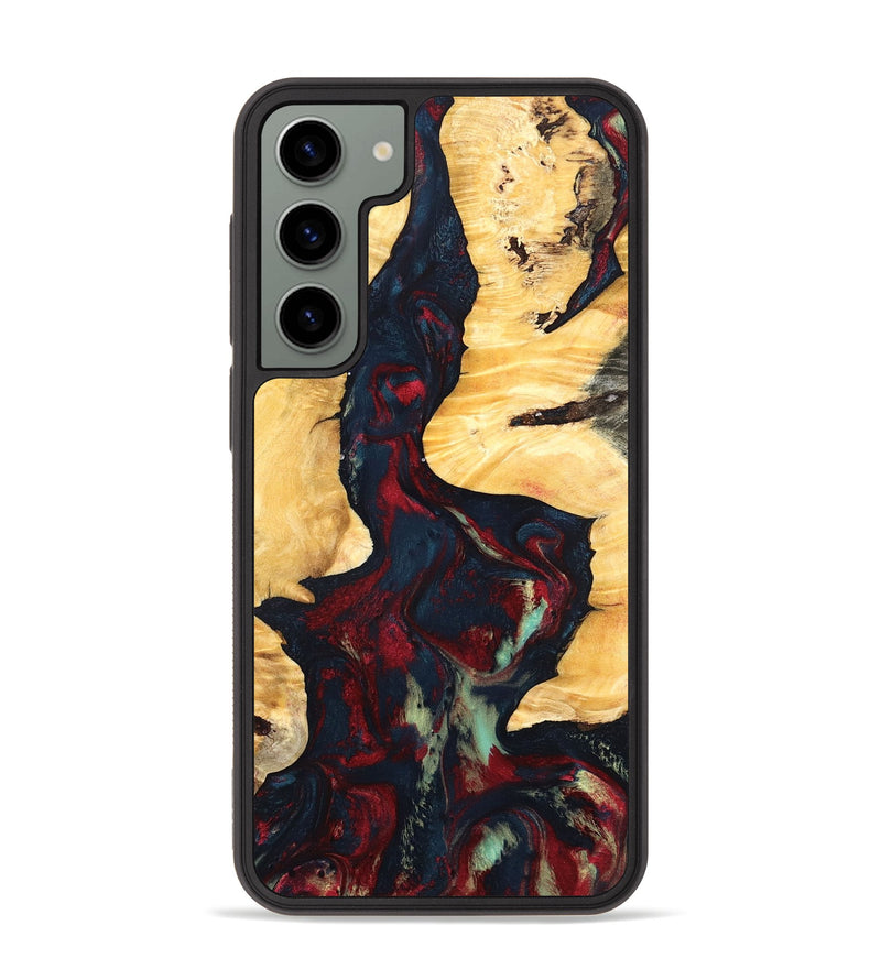 Galaxy S23 Plus Wood Phone Case - Hiram (Red, 819899)