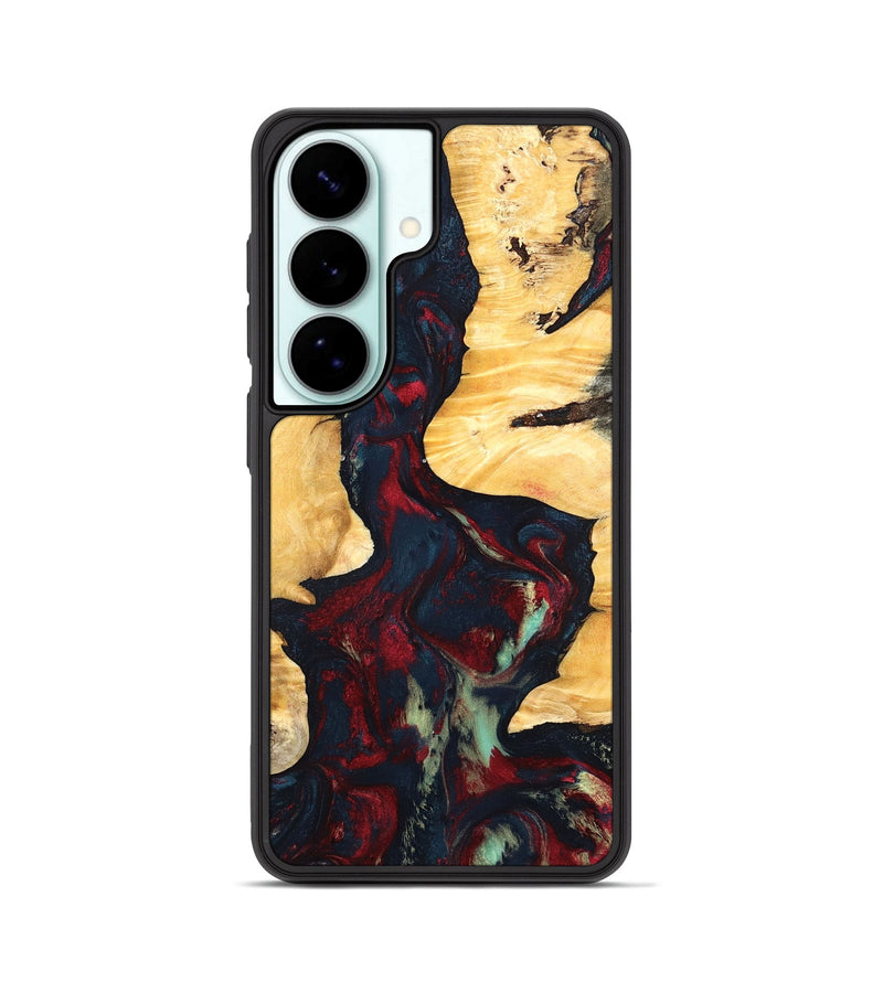 Galaxy S26 Wood Phone Case - Hiram (Red, 819899)