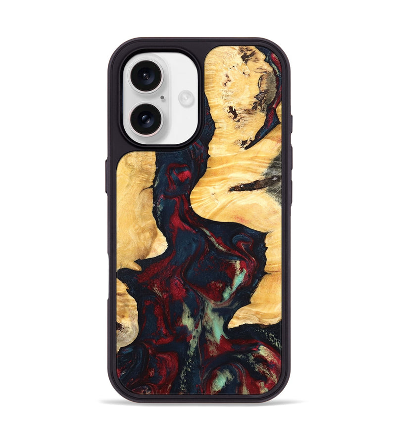 iPhone 17 Wood Phone Case - Hiram (Red, 819899)