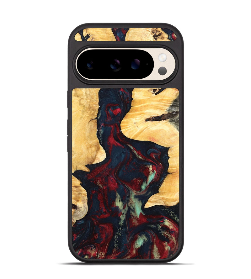 Pixel 10 Wood Phone Case - Hiram (Red, 819899)