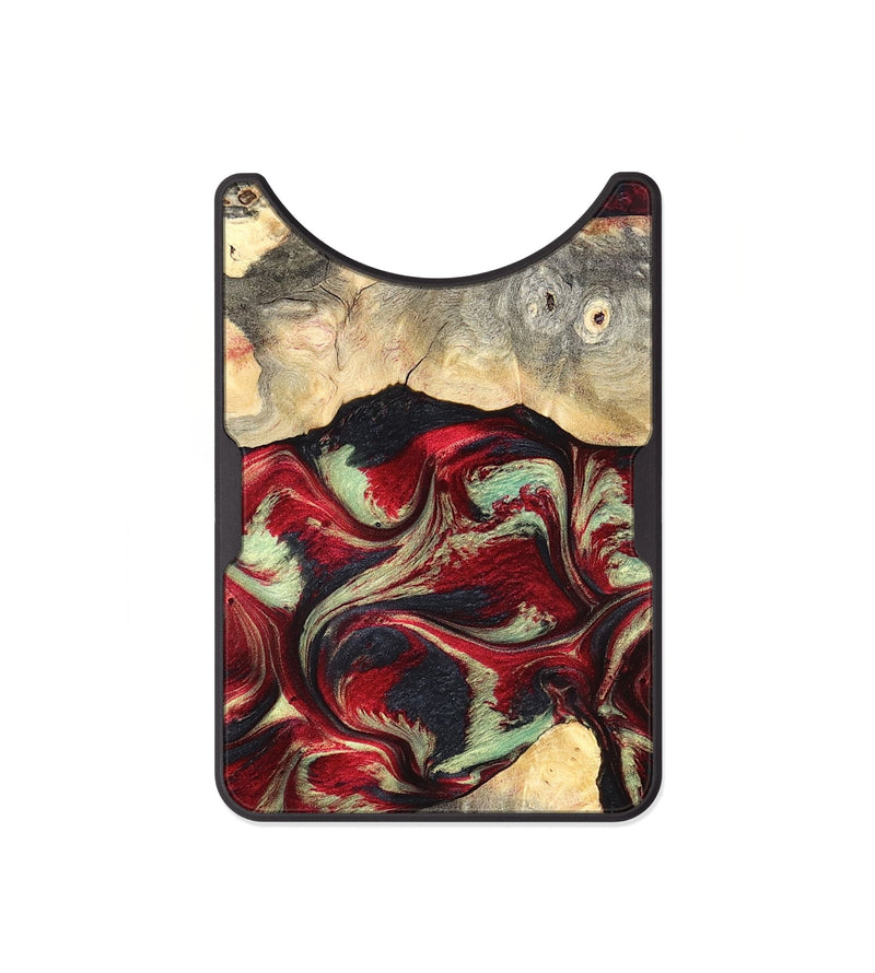 Alloy Wood Wallet - Lynne (Red, 819902)
