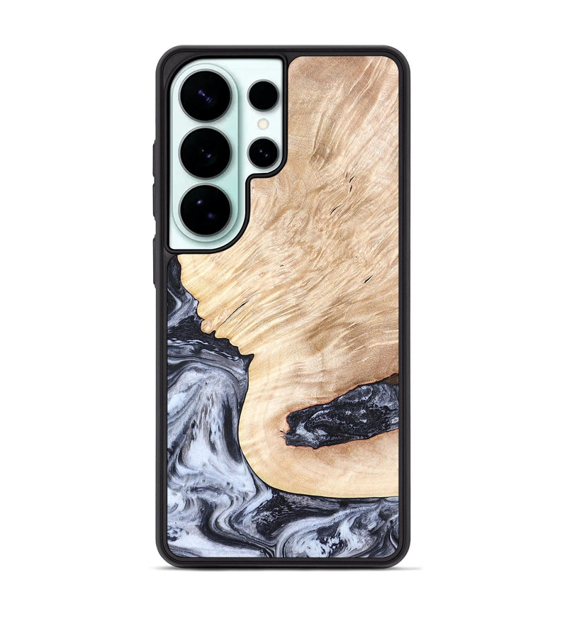 Galaxy S26 Ultra Wood Phone Case - Elton (Black & White, 819903)