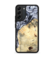 Galaxy S22 Plus Wood Phone Case - Amirah (Black & White, 819906)