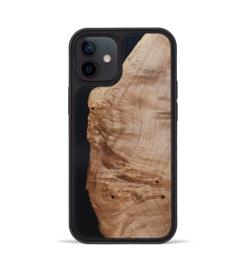 iPhone 12 Wood Phone Case - Davin (Wood Burl, 819909)