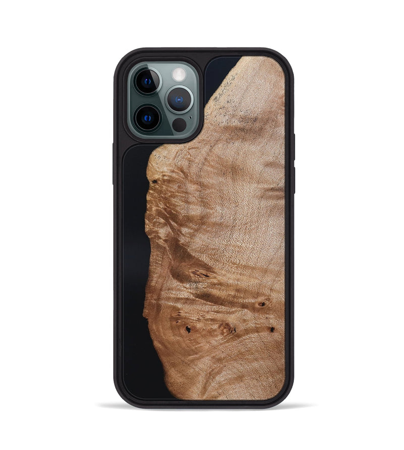 iPhone 12 Pro Wood Phone Case - Davin (Wood Burl, 819909)