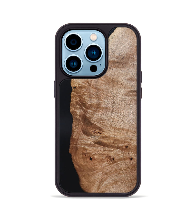 iPhone 14 Pro Wood Phone Case - Davin (Wood Burl, 819909)