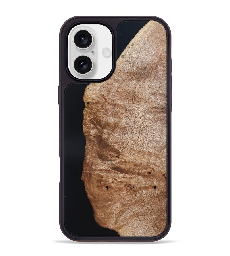 iPhone 16 Plus Wood Phone Case - Davin (Wood Burl, 819909)