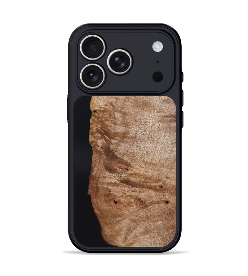 iPhone 17 Pro Wood Phone Case - Davin (Wood Burl, 819909)