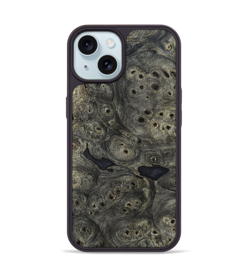 iPhone 15 Wood Phone Case - Kamron (Wood Burl, 819911)
