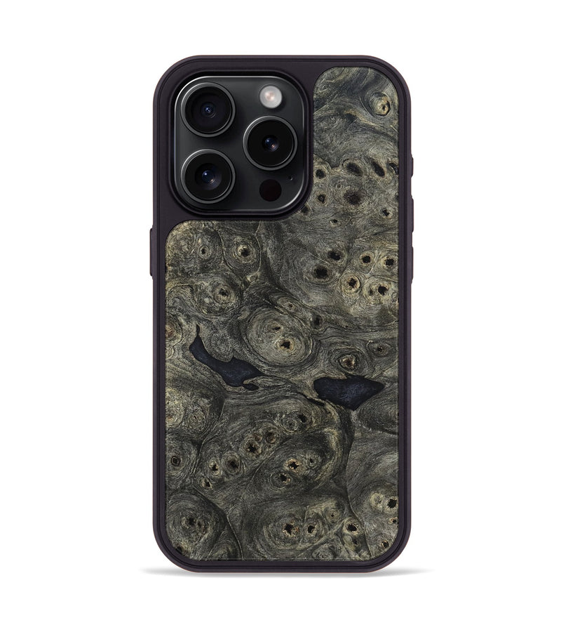 iPhone 15 Pro Wood Phone Case - Kamron (Wood Burl, 819911)