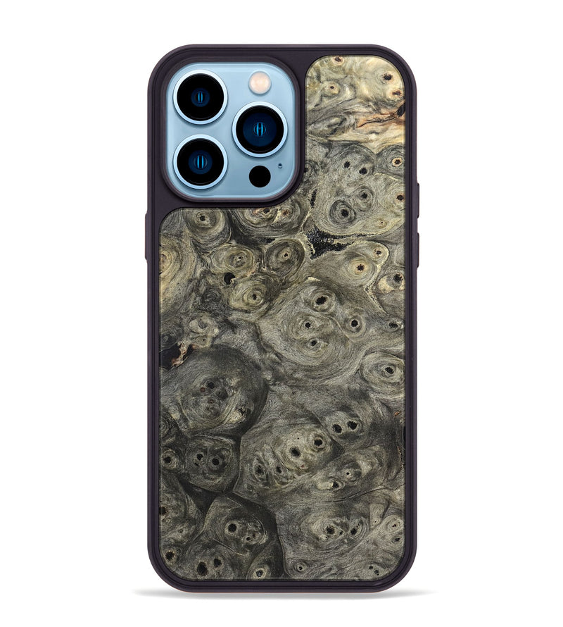 iPhone 14 Pro Max Wood Phone Case - Reece (Wood Burl, 819915)