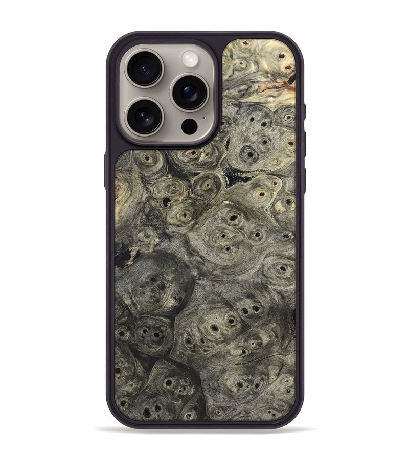 iPhone 15 Pro Max Wood Phone Case - Reece (Wood Burl, 819915)