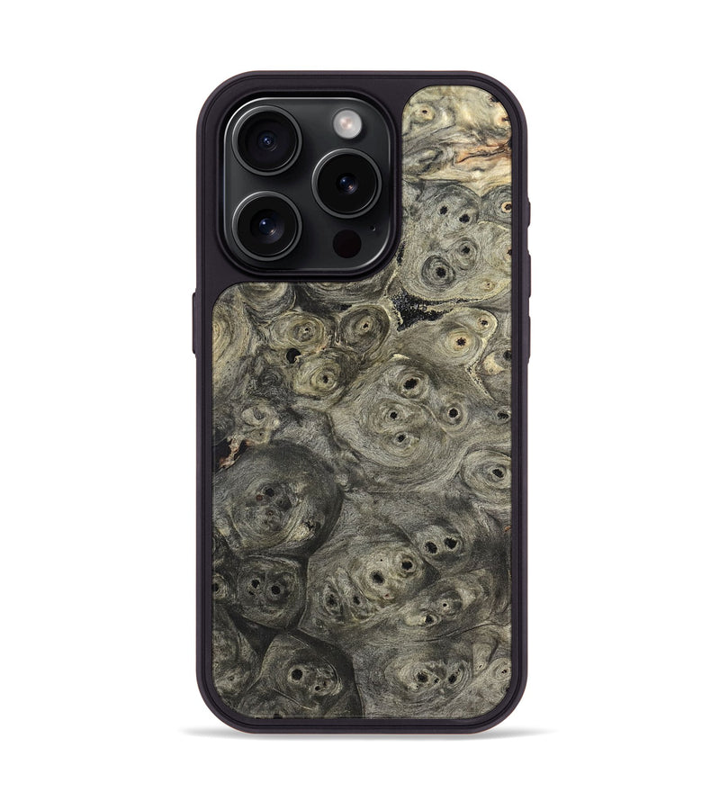iPhone 15 Pro Wood Phone Case - Reece (Wood Burl, 819915)