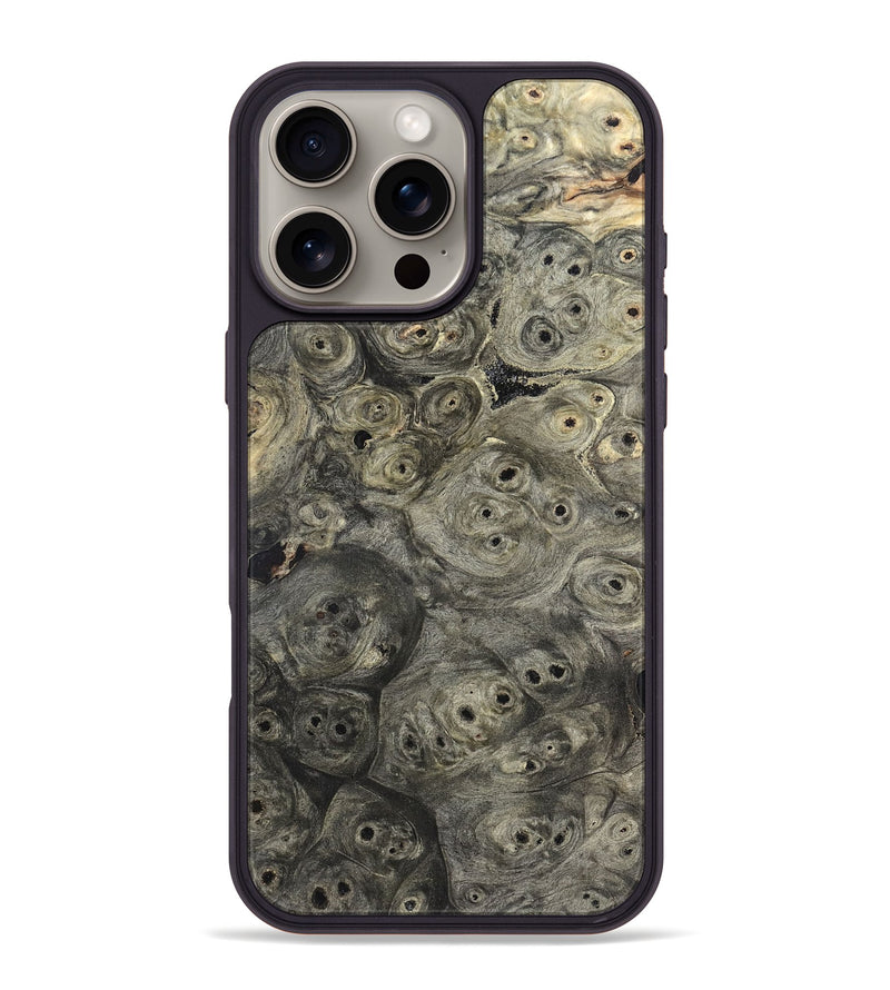 iPhone 16 Pro Max Wood Phone Case - Reece (Wood Burl, 819915)