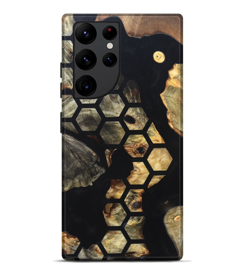 Galaxy S22 Ultra Wood Live Edge Phone Case - Zaire (Pattern, 819918)