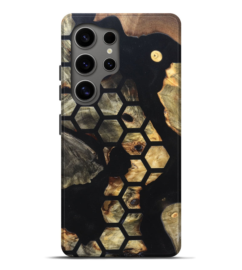 Galaxy S25 Ultra Wood Live Edge Phone Case - Zaire (Pattern, 819918)