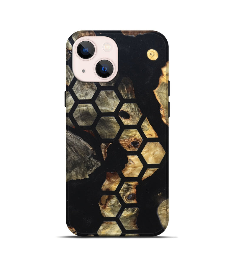 iPhone 13 mini Wood Live Edge Phone Case - Zaire (Pattern, 819918)