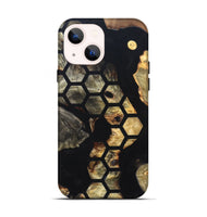 iPhone 14 Wood Live Edge Phone Case - Zaire (Pattern, 819918)