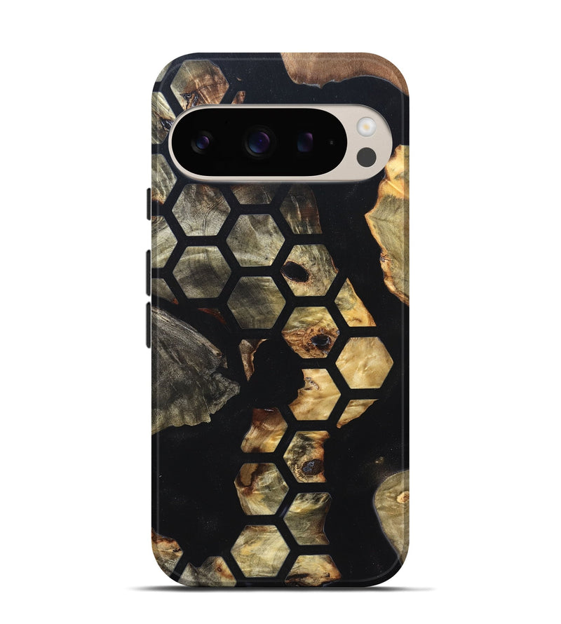 Pixel 9 Wood Live Edge Phone Case - Zaire (Pattern, 819918)