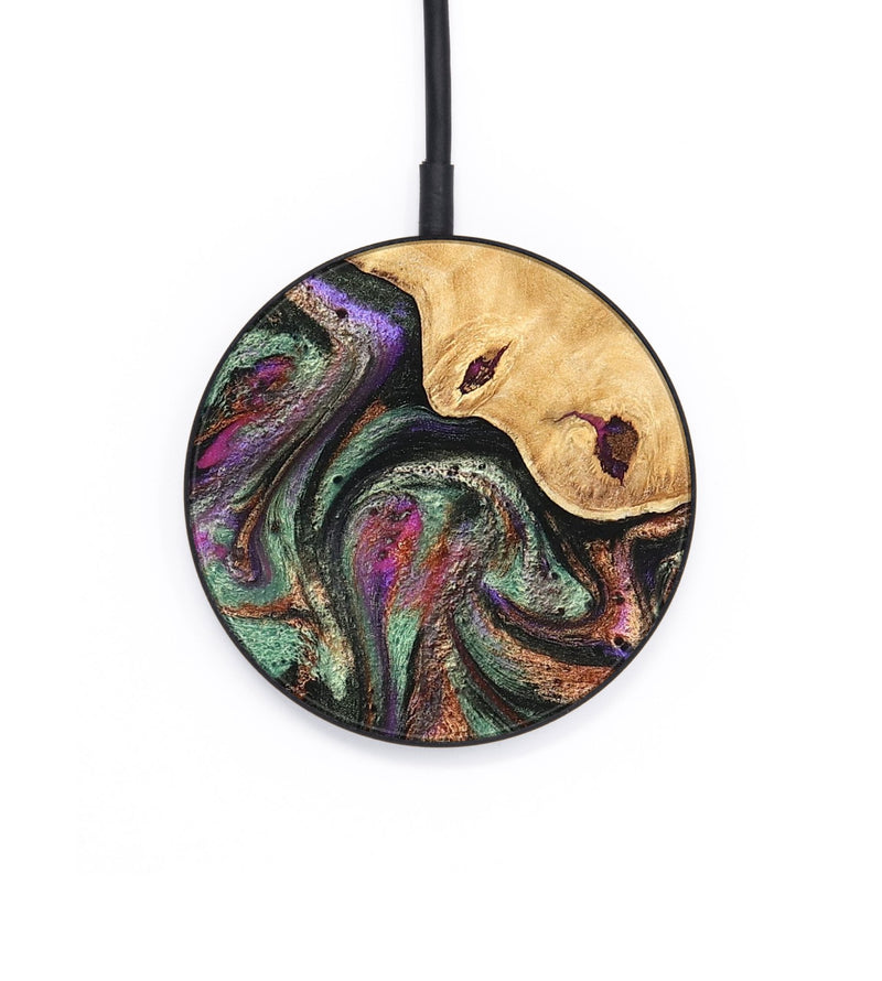 Circle Wood Wireless Charger - Merritt (Green, 819920)