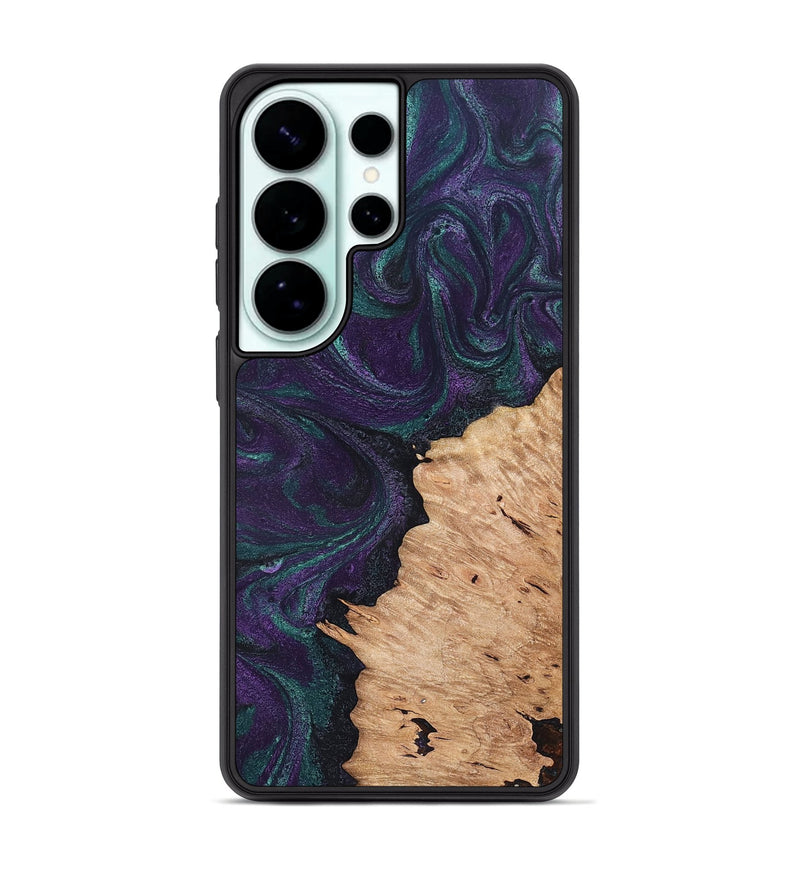Galaxy S26 Ultra Wood Phone Case - Amya (Purple, 819921)