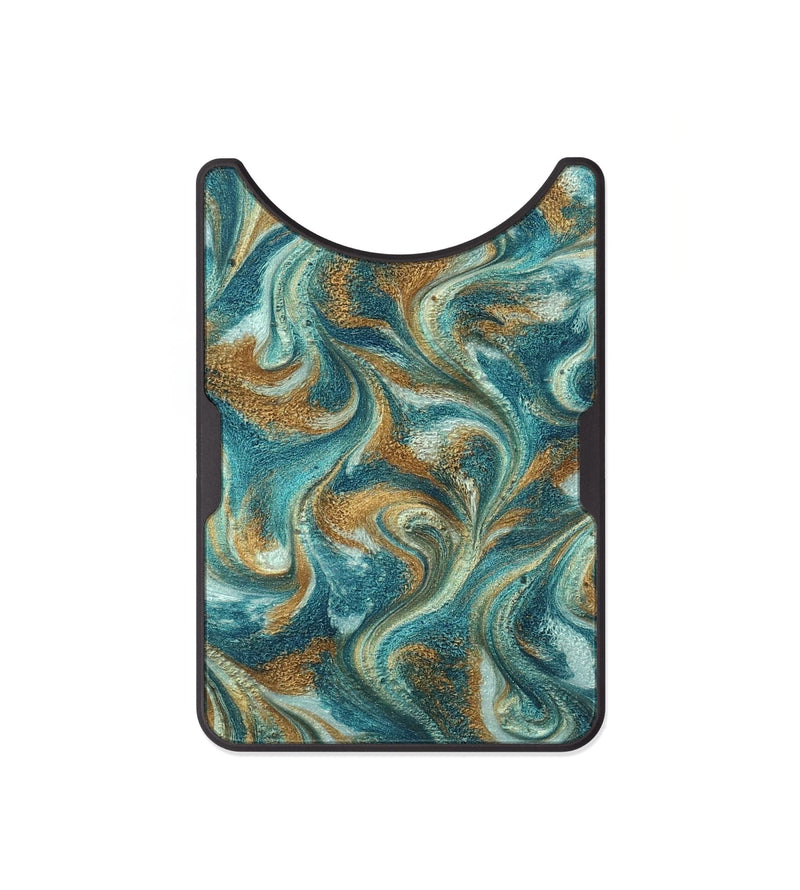 Alloy ResinArt Wallet - Cora (Teal & Gold, 819925)