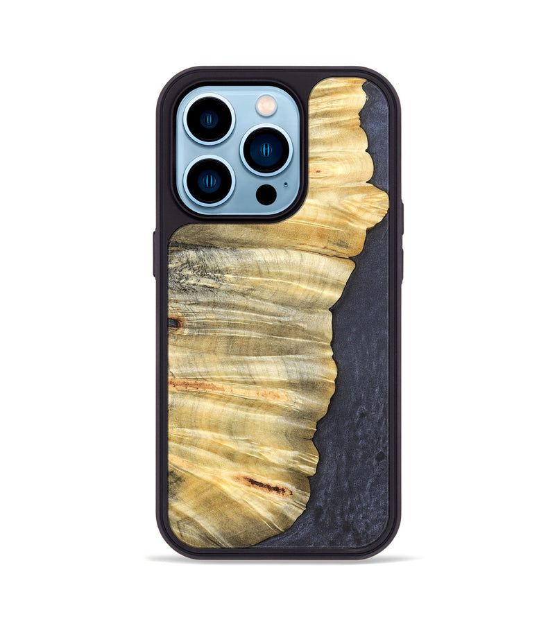 iPhone 14 Pro Wood Phone Case - Yadiel (Wood Burl, 819926)