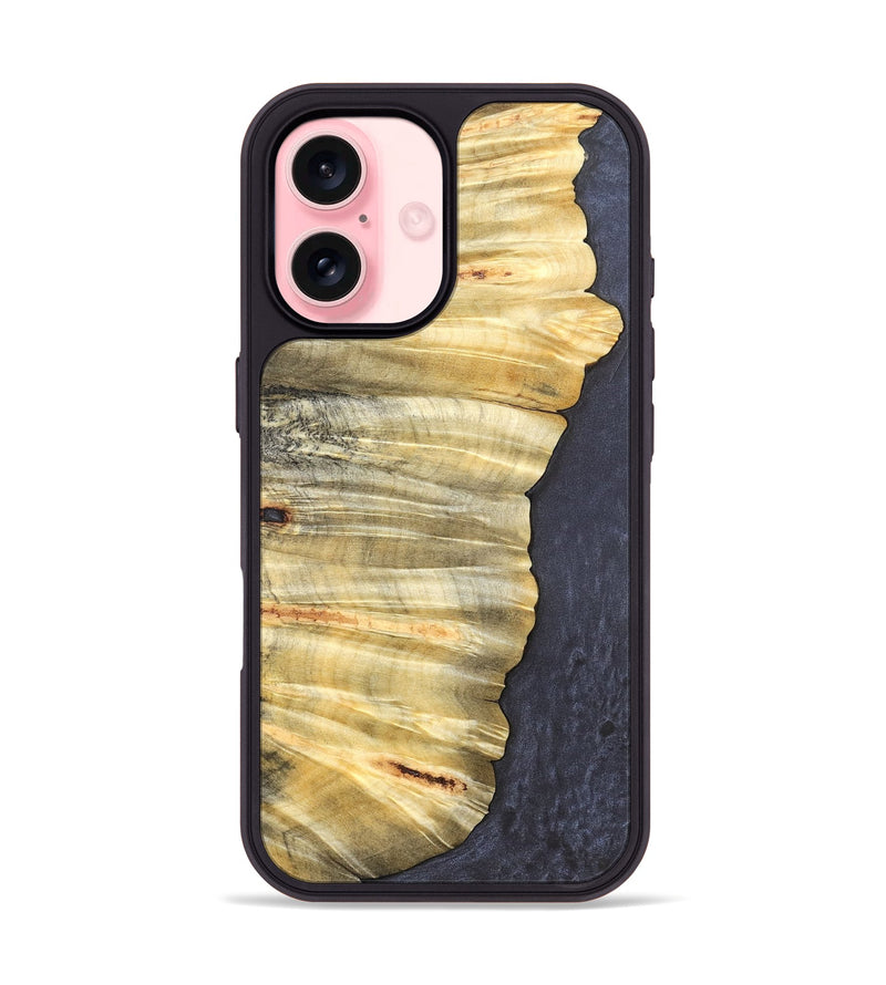 iPhone 16 Wood Phone Case - Yadiel (Wood Burl, 819926)