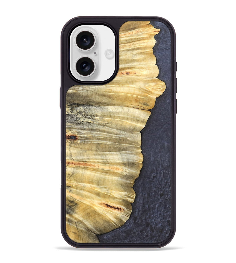 iPhone 16 Plus Wood Phone Case - Yadiel (Wood Burl, 819926)