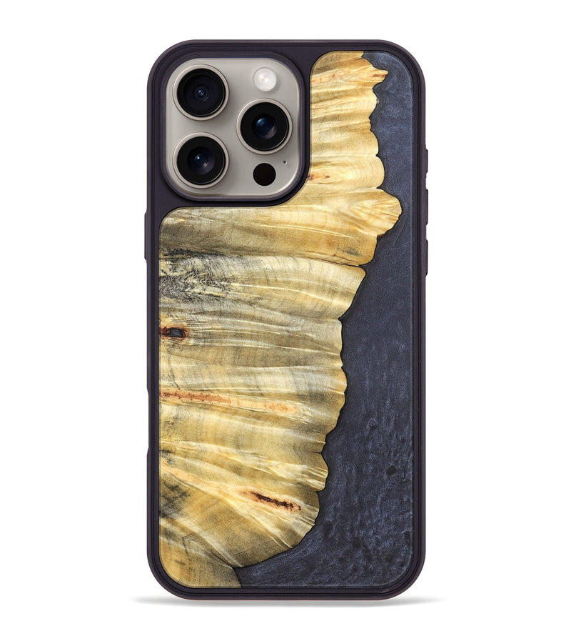 iPhone 16 Pro Max Wood Phone Case - Yadiel (Wood Burl, 819926)