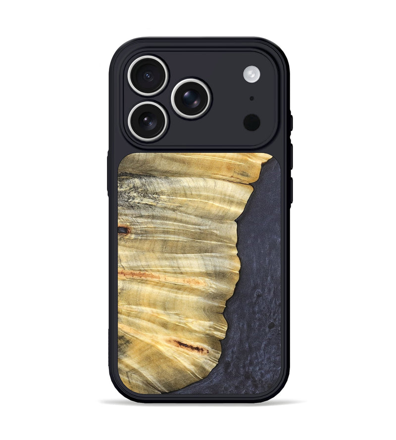 iPhone 17 Pro Wood Phone Case - Yadiel (Wood Burl, 819926)