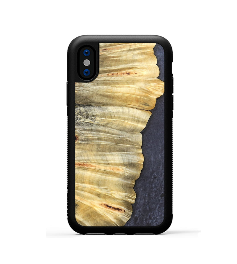 iPhone Xs Wood Phone Case - Yadiel (Wood Burl, 819926)