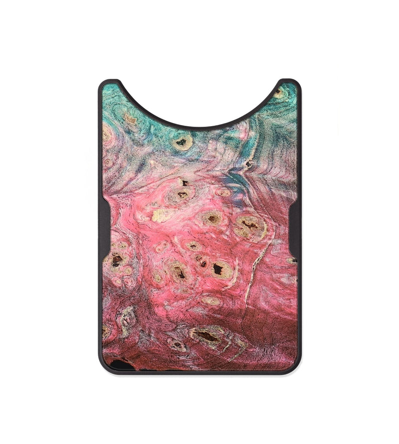 Alloy Wood Wallet - Lina (Wood Burl, 819929)