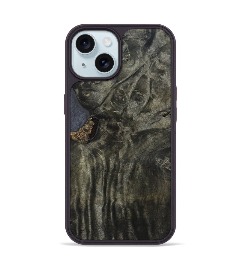 iPhone 15 Wood Phone Case - Sawyer (Wood Burl, 819930)