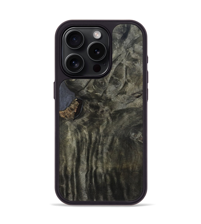 iPhone 15 Pro Wood Phone Case - Sawyer (Wood Burl, 819930)