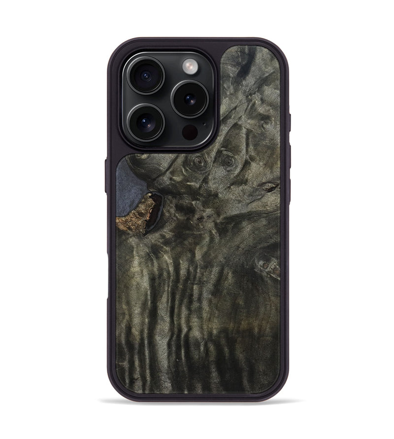 iPhone 16 Pro Wood Phone Case - Sawyer (Wood Burl, 819930)