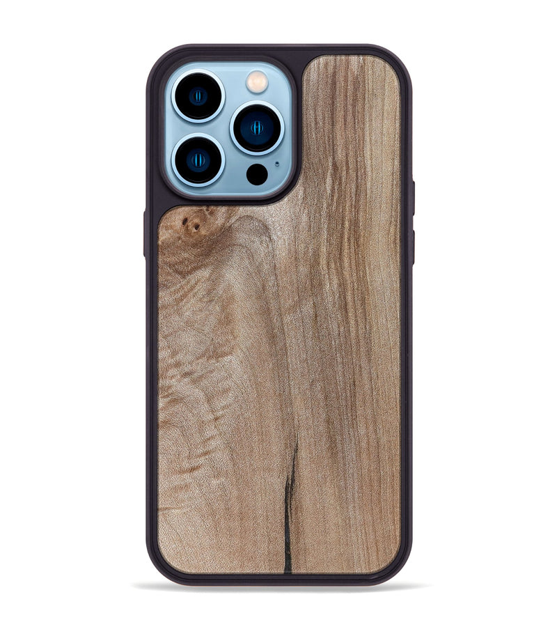 iPhone 14 Pro Max Wood Phone Case - Jaeden (Wood Burl, 819931)